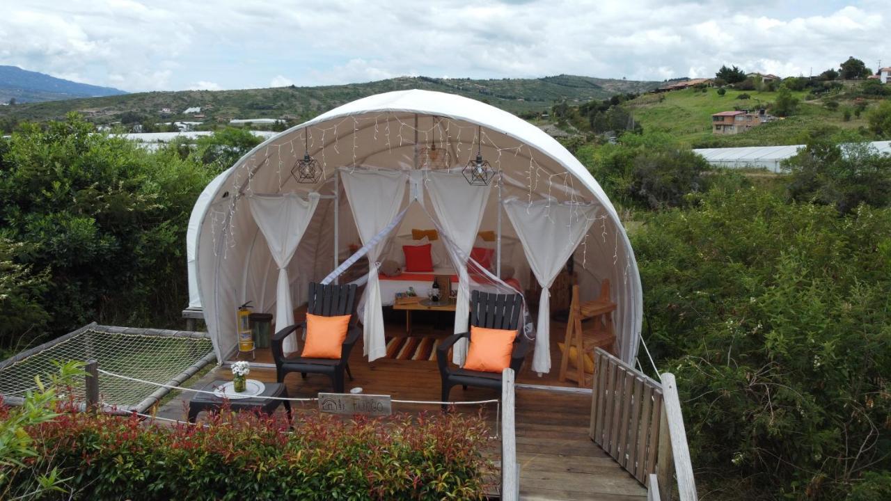 Origen Glamping En 莱瓦镇 外观 照片